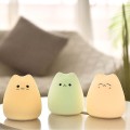 Đèn ngủ mèo cảm ứng đổi nhiều màu đáng yêu N278