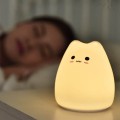 Đèn ngủ mèo cảm ứng đổi nhiều màu đáng yêu N278