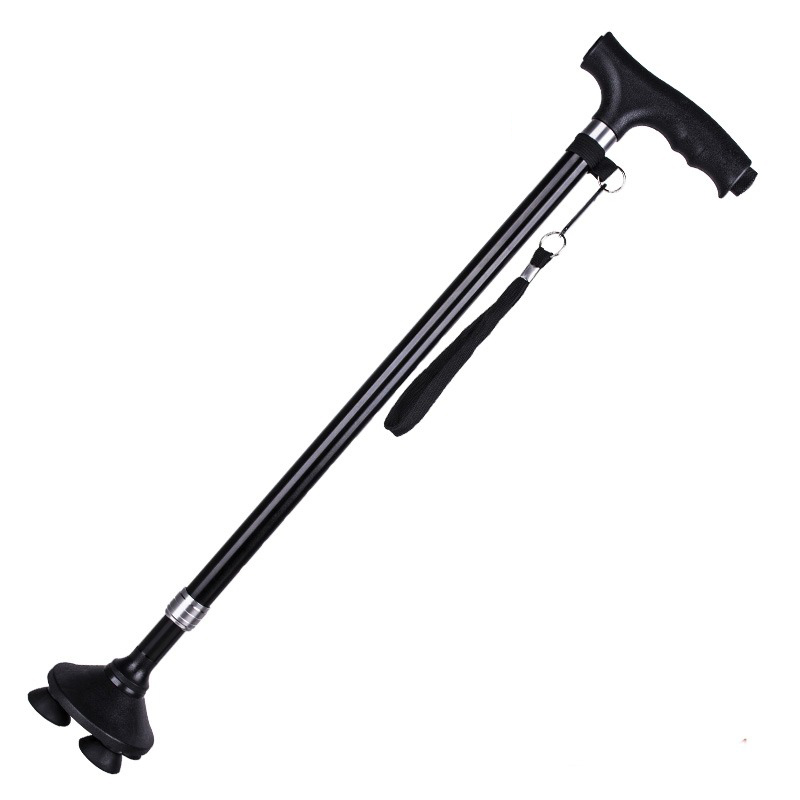 Gậy gấp gọn trusty cane chống trượt có đèn pin cho người cao tuổi J164
