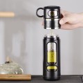 Bình thủy tinh 2 lớp có lọc trà giữ nhiệt 520ml BA574