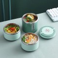 Hộp cơm giữ nhiệt 3 tầng có quai xách tiện dụng BA239