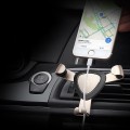 Giá đỡ điện thoại kẹp cửa gió ô tô xoay 360 độ chắc chắn siêu bền P139