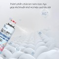 Bình xịt khử mùi hôi giày dép công nghệ nano bạc dịu nhẹ N135