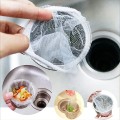 Combo 500 túi lưới lọc rác bồn rửa chén bát có đầu chun co giãn N134