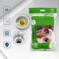 Combo 500 túi lưới lọc rác bồn rửa chén bát có đầu chun co giãn N134