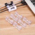 Bộ 20 kẹp cố định dây điện, dây cáp sạc dán tường gọn gàng tiện lợi N246