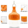 Đèn led tích điện 100W không cần dây điện có móc treo tiện dụng BA236