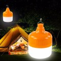 Đèn led tích điện 100W không cần dây điện có móc treo tiện dụng BA236
