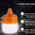 Đèn led tích điện 100W không cần dây điện có móc treo tiện dụng BA236