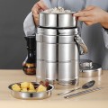 Cặp lồng, cà men giữ nhiệt 3 tầng cao cấp BA183