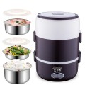 Hộp cơm 3 tầng giữ nhiệt cắm điện giữ nhiệt cao cấp N170