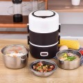 Hộp cơm 3 tầng giữ nhiệt cắm điện giữ nhiệt cao cấp N170