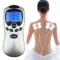 Máy massage xung điện 4 miếng dán giảm đau hiệu quả J130, Máy massage + 4 miếng dán