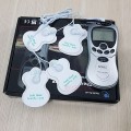 Máy massage xung điện 4 miếng dán giảm đau hiệu quả J130, Máy massage + 4 miếng dán