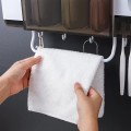 Kệ để đồ nhà tắm tích hợp bộ nhả kem đánh răng tặng kèm 3 cốc N160