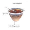 Bát ướp lạnh đồ uống, trái cây kèm gáo múc cao cấp N263, Lõi nhựa