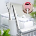 Bộ 3 dụng cụ cạo lưỡi vệ sinh miệng kèm hộp đựng cao cấp J172