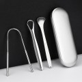 Bộ 3 dụng cụ cạo lưỡi vệ sinh miệng kèm hộp đựng cao cấp J172