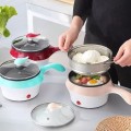 Nồi lẩu điện mini 2 tầng chống dính đa năng tiện dụng E107