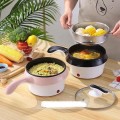 Nồi lẩu điện mini 2 tầng chống dính đa năng tiện dụng E107