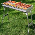 Bếp nướng than ngoài trời BBQ dã ngoại cắm trại E108