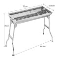 Bếp nướng than ngoài trời BBQ dã ngoại cắm trại E108