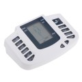 Máy massage trị liệu 4 miếng dán kèm dép massage tiện lợi J149, Máy massage + 4 miếng dán