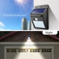 Đèn cảm ứng chống trộm năng lượng mặt trời ốp tường cao cấp N180, 1 cái