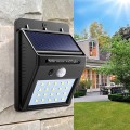 Đèn cảm ứng chống trộm năng lượng mặt trời ốp tường cao cấp N180, 1 cái