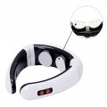 Máy massage cổ vai gáy 3D xung điện giảm đau hiệu quả J157, Máy massage + 2 miếng dán