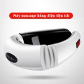 Máy massage cổ vai gáy 3D xung điện giảm đau hiệu quả J157, Máy massage + 2 miếng dán