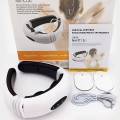 Máy massage cổ vai gáy 3D xung điện giảm đau hiệu quả J157, Máy massage + 2 miếng dán