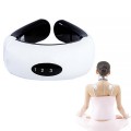 Máy massage cổ vai gáy 3D xung điện giảm đau hiệu quả J157, Máy massage + 2 miếng dán