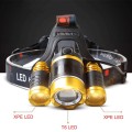 Đèn pin đội đầu 3 bóng siêu sáng chống nước N179
