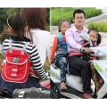 Đai an toàn xe máy gấp gọn cho bé R109, Màu đỏ