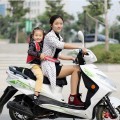 Đai an toàn xe máy gấp gọn cho bé R109, Màu đỏ