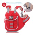 Đai an toàn xe máy gấp gọn cho bé R109, Màu đỏ