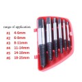 Bộ dụng cụ tháo bu lông, ốc vít gãy chuyên dụng N279, Bộ 5 mũi