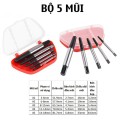 Bộ dụng cụ tháo bu lông, ốc vít gãy chuyên dụng N279, Bộ 5 mũi