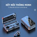 Tai nghe Bluetooth nhét tai kiêm sạc dự phòng S20 V140, Màu đen 