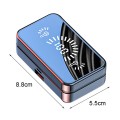 Tai nghe Bluetooth nhét tai kiêm sạc dự phòng S20 V140, Màu đen 