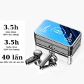 Tai nghe Bluetooth nhét tai kiêm sạc dự phòng S20 V140, Màu đen 