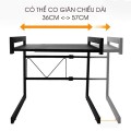 Kệ để lò vi sóng, lò nướng 2 tầng co giãn thông minh E140, Loại cố định