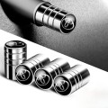 Bộ 4 nắp chụp chân van xe các hãng cao cấp P138, Logo Honda	