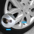 Bộ 4 nắp chụp chân van xe các hãng cao cấp P138, Logo Honda	