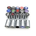 Bộ 4 nắp chụp chân van xe các hãng cao cấp P138, Logo Honda	
