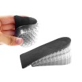 Bộ 2 lót giày tăng chiều cao silicon thiết kế dạng lắp ghép J205, 1 lớp lót - Cao 2cm