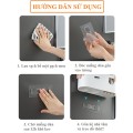 Bộ nhả kem đánh răng tự động gắn tường thông minh N316, Bộ 3 cốc