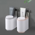 Bộ nhả kem đánh răng tự động gắn tường thông minh N316, Bộ 3 cốc
