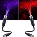 Đèn led chiếu trần xe hơi ô tô trần nhà cắm Usb tiện lợi P182, Màu tím 